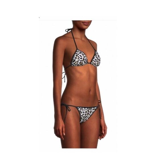 Zadig & Voltaire Triangle Leopard Bikini. - Picture 4 of 10